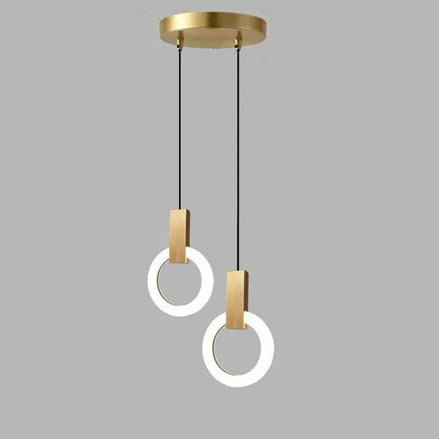 Nordic Ring – Moderne LED Pendellampe i Nordisk Design til Spisestue og Stue