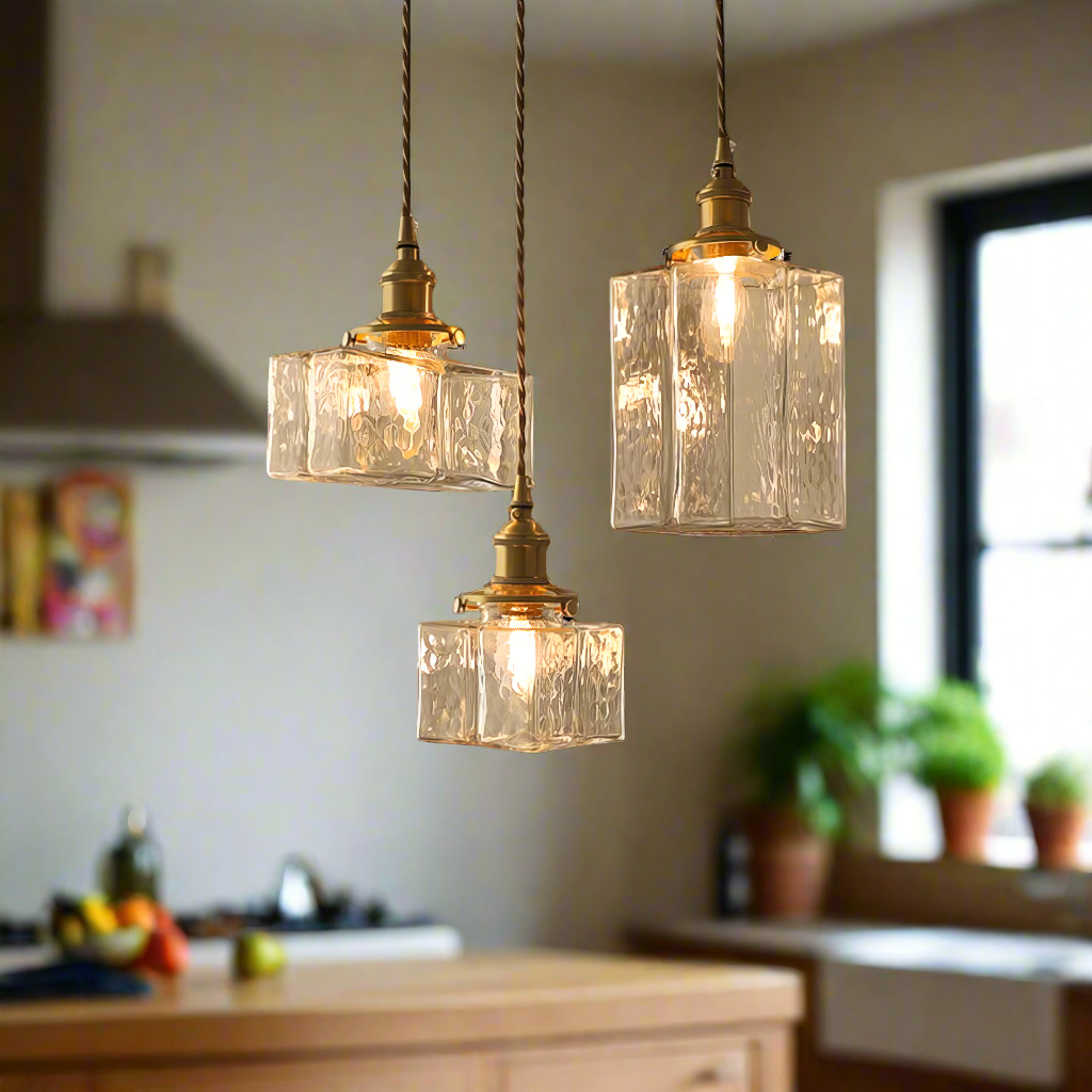 Fatima – Retroinspireret Glaspendel i Moderne Design til Spisestue og Stue