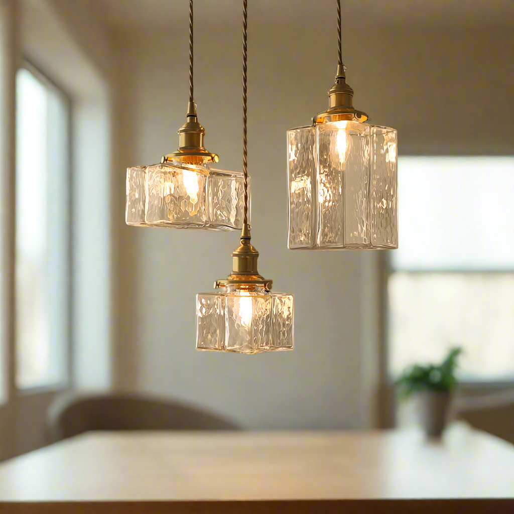 Fatima – Retroinspireret Glaspendel i Moderne Design til Spisestue og Stue