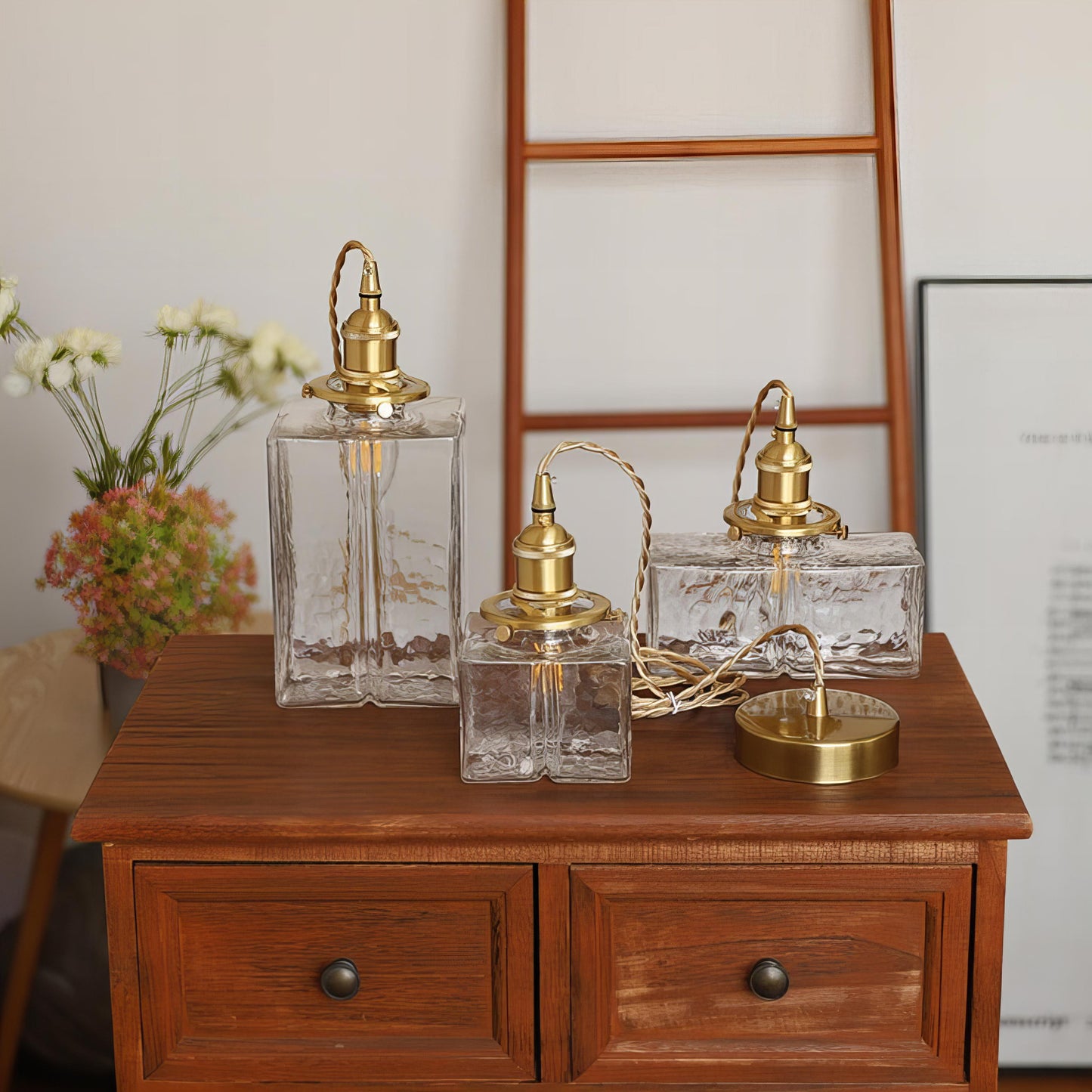 Fatima – Retroinspireret Glaspendel i Moderne Design til Spisestue og Stue