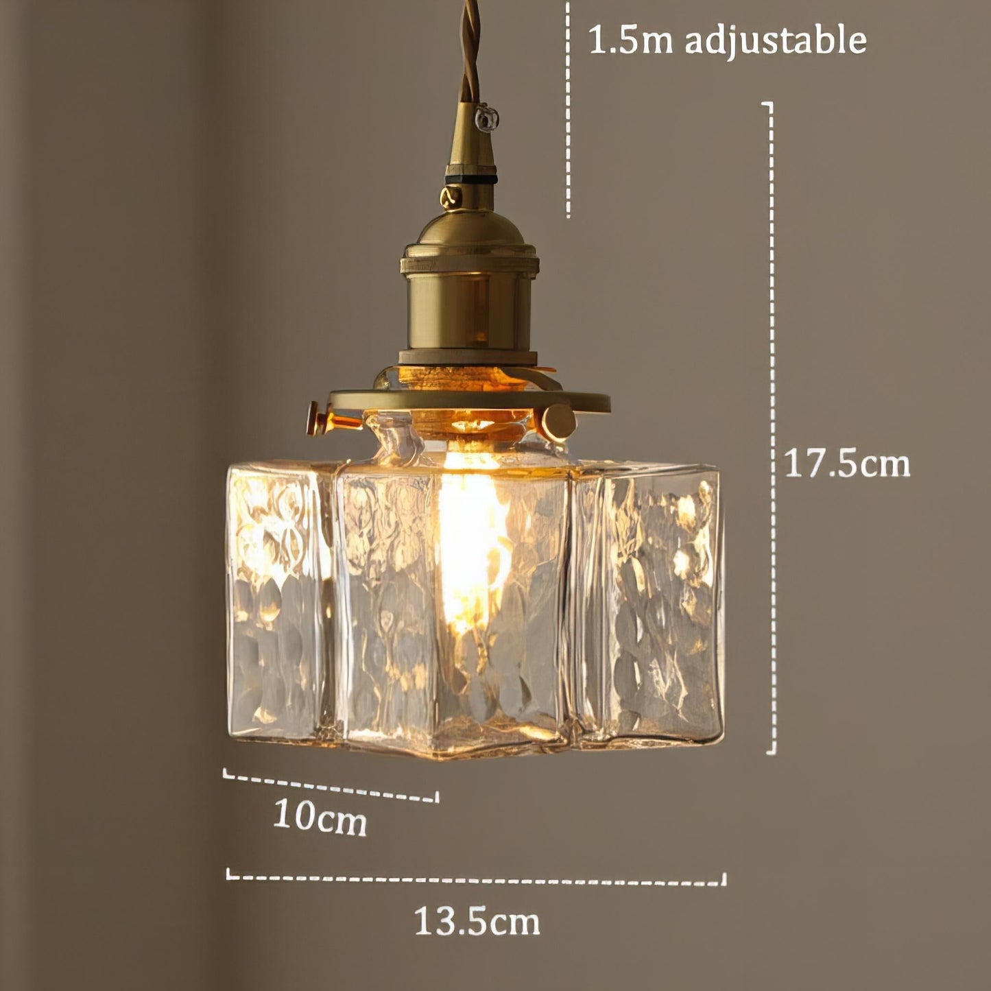 Fatima – Retroinspireret Glaspendel i Moderne Design til Spisestue og Stue