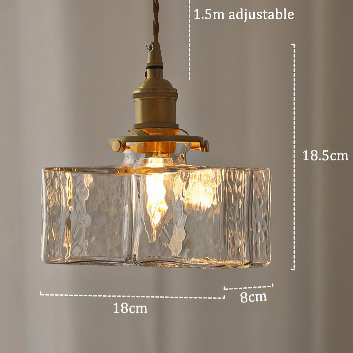 Fatima – Retroinspireret Glaspendel i Moderne Design til Spisestue og Stue