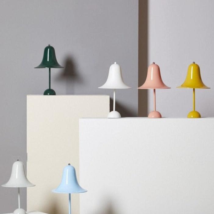 GlowSmith Aura – Trådløs LED‑bordlampe med tidløst design og lang batterilevetid