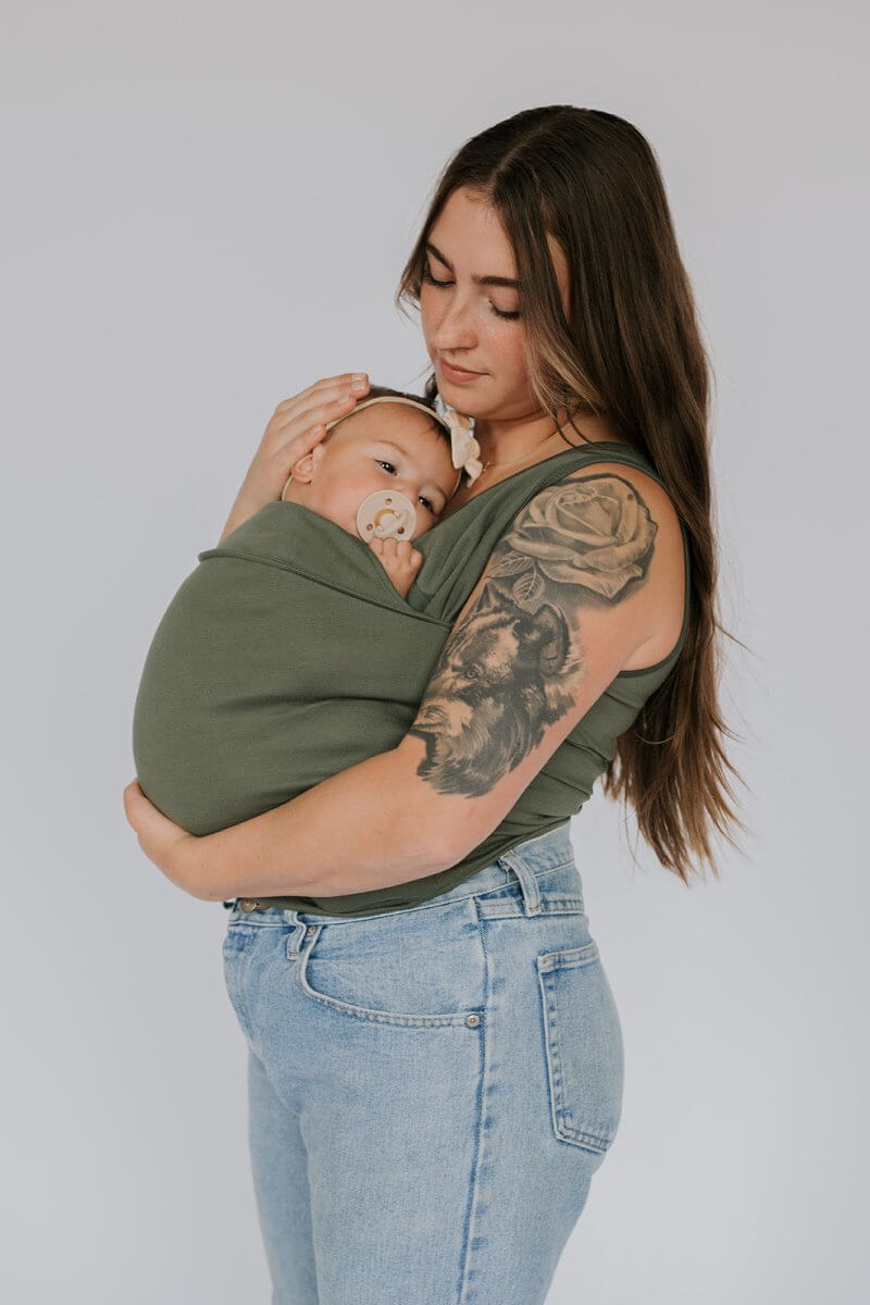 Premium Baby T-shirt Bæresele - Oplev Stil og Komfort med den Premium Baby Bære-T-shirt