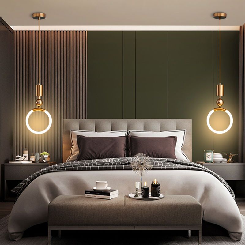 Nordic Simple – Enkel LED Pendellampe i Moderne Nordisk Design til Spisestue og Stue