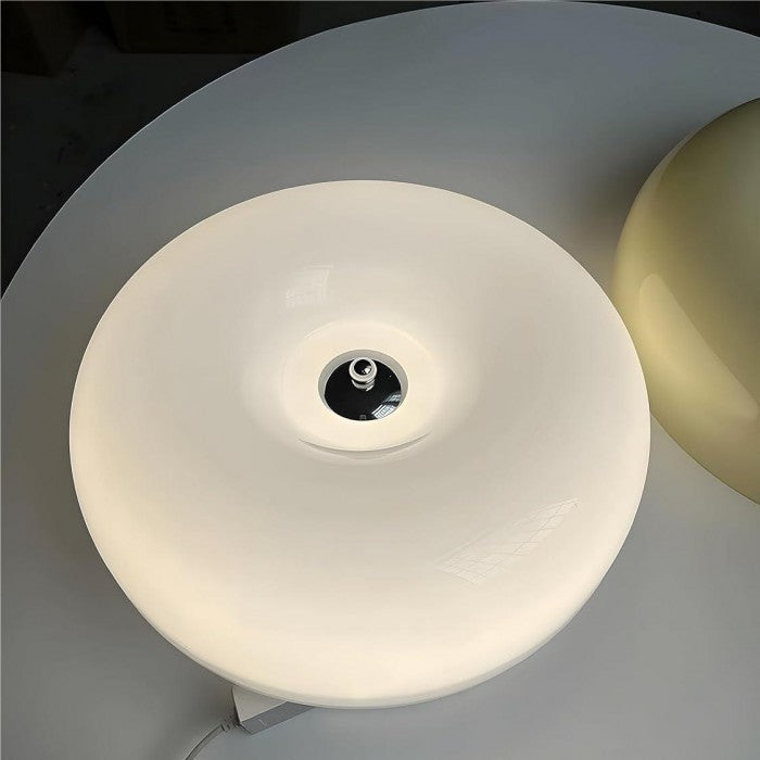 Bauhaus Donut Glow – Multifunktionel Væg- og Bordlampe i Ikonisk Bauhaus Design