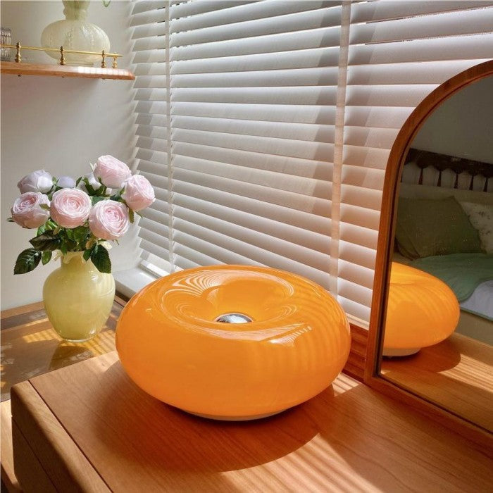 Bauhaus Donut Glow – Multifunktionel Væg- og Bordlampe i Ikonisk Bauhaus Design