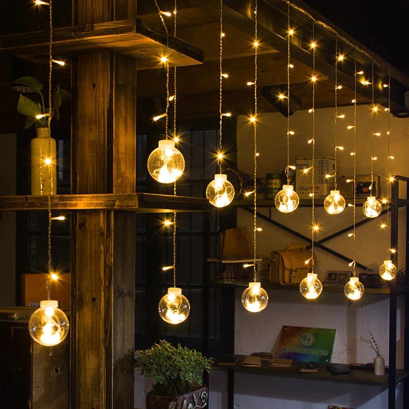 LED Globe udendørs pendellamper – Moderne vejrbestandig hængelampe til terrasse, altan og have