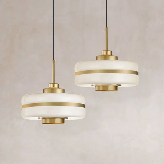 Nordisk Luksus Glaspendel – Elegant Loftlampe til Spisestue, Køkken og Stue