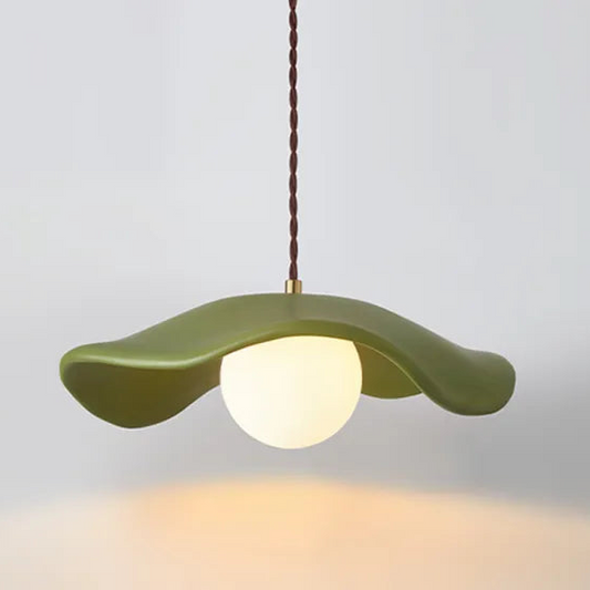 Lotusblad Loftslampe – Bring Naturlig Elegance ind i dit Spiseområde