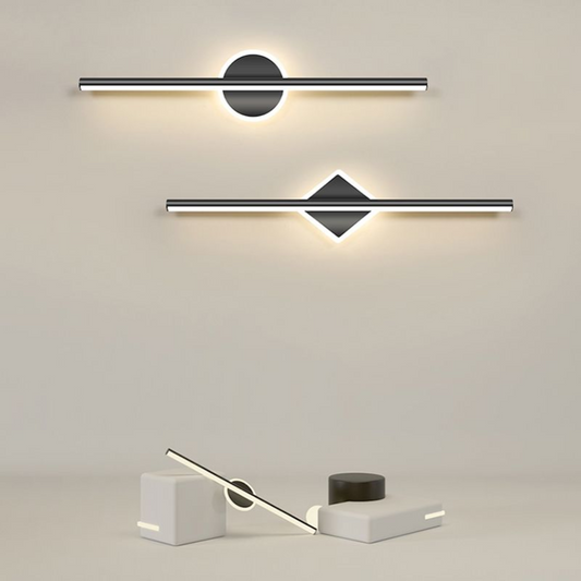 Leigh DuoShape – Moderne LED Væglampe i Rundt eller Firkantet Design til Indendørs og Udendørs Brug