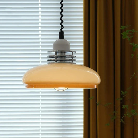 Bauhaus – Elegant Pendellampe i Glas til Spisestue, Køkken og Stue