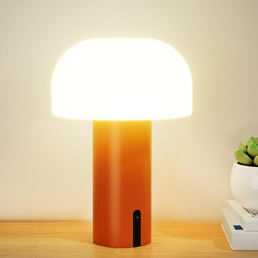 Champignon bordlampe i europæisk design – Elegant moderne lampe til stue, soveværelse og kontor