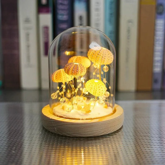 SeaUrchin Light – Kreativt DIY Natlys i Søpindsvin Design til Unik og Dekorativ Belysning