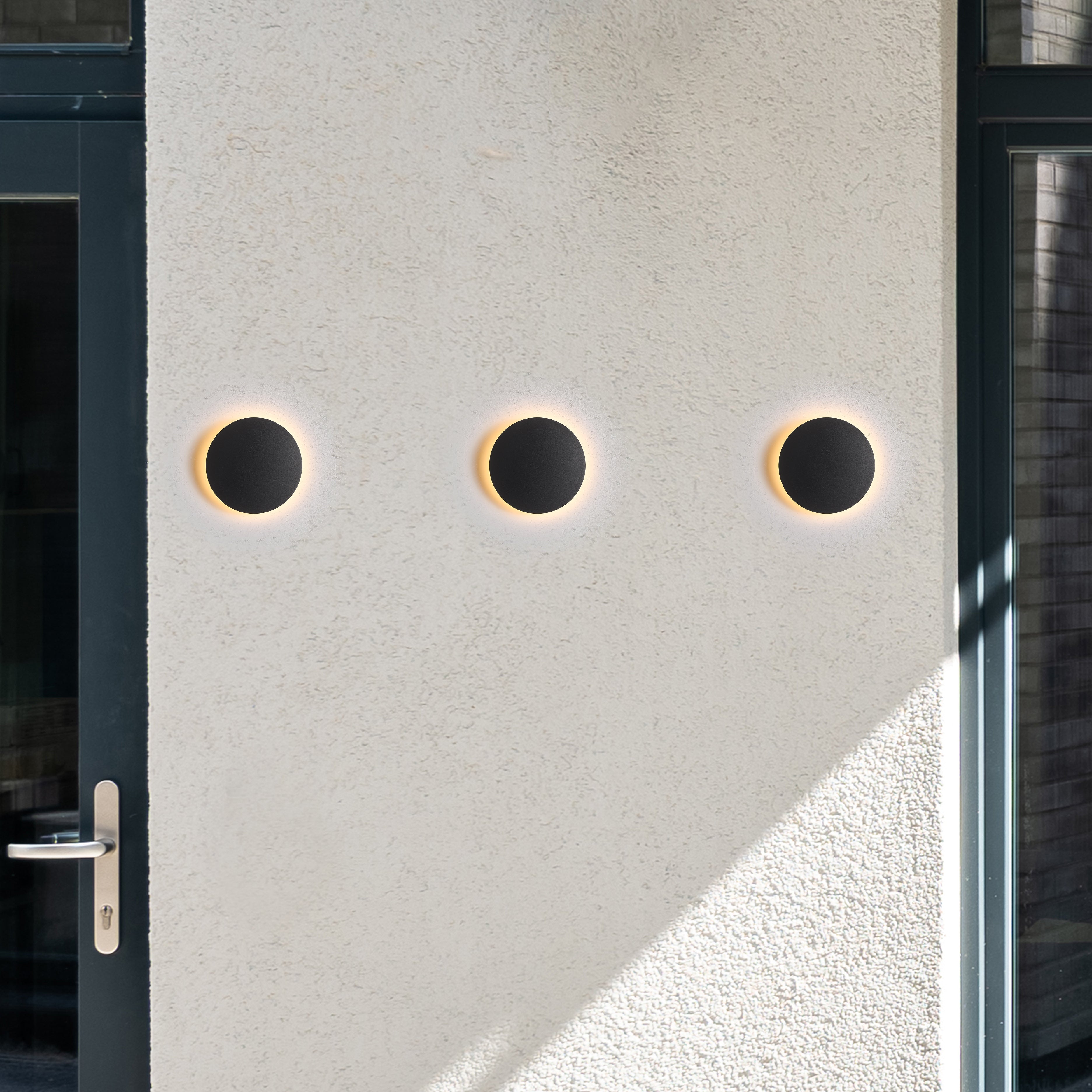 Stilfuld Sphere LED Væglampe Ø14 med IP65 beskyttelse – Perfekt til udendørs belysning