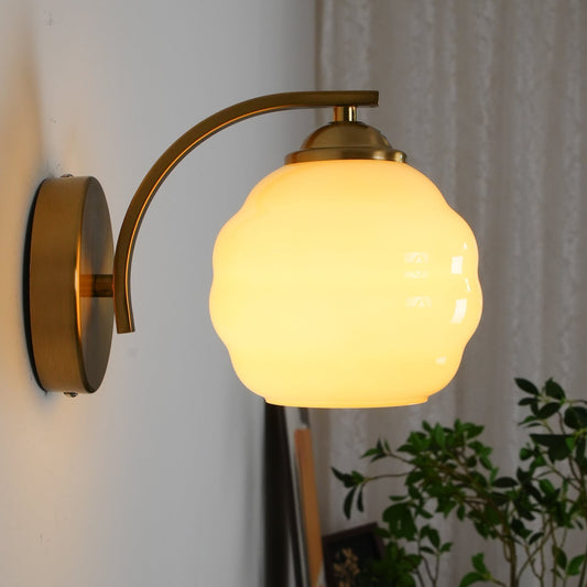 DecoLuxe Glow – Vintage Væglampe i Elegant Art Deco Design til Klassisk og Moderne Indretning