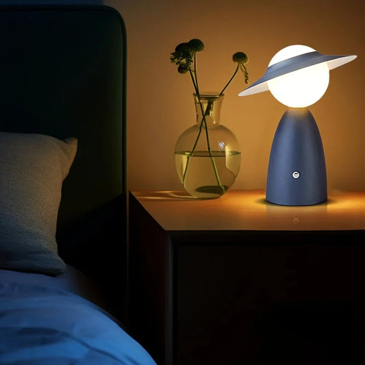TouchBright – Trådløs Genopladelig LED Lampe med Touch Betjening