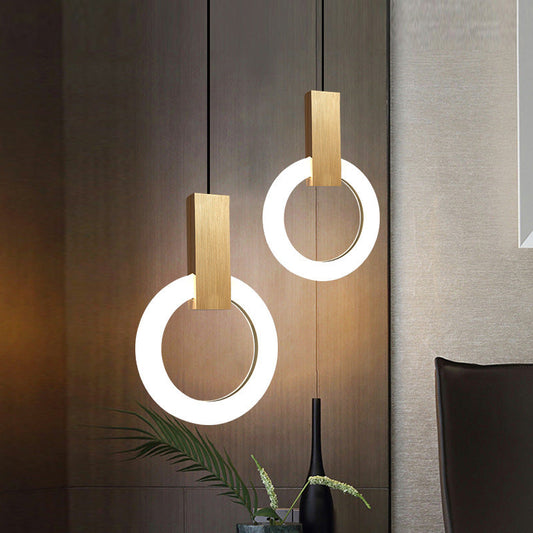Nordic Ring – Moderne LED Pendellampe i Nordisk Design til Spisestue og Stue
