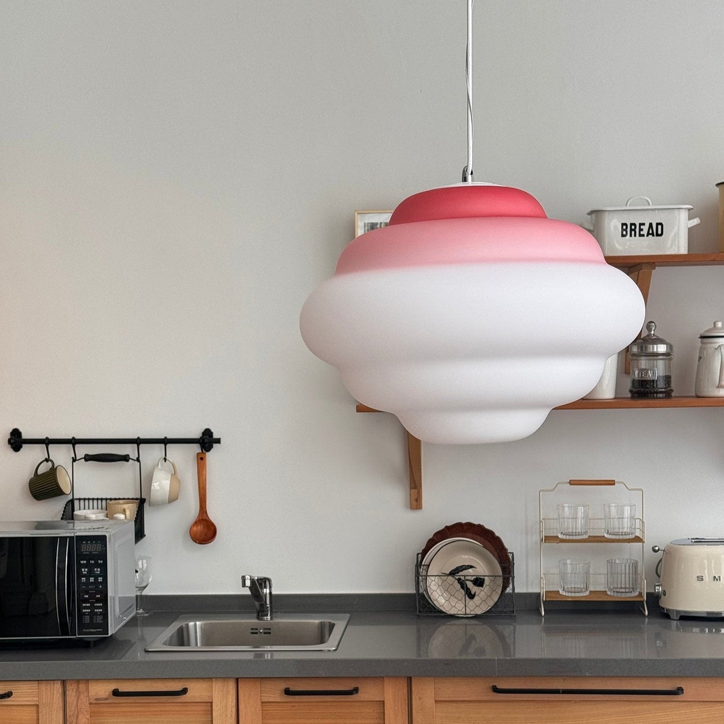 Gradient Cloudy – Unik Pendellampe i Blødt Skyinspireret Design til Stue og Spisestue