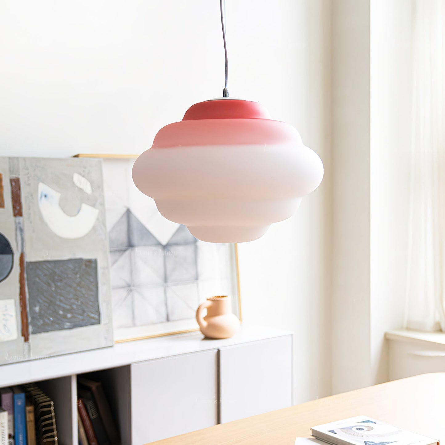 Gradient Cloudy – Unik Pendellampe i Blødt Skyinspireret Design til Stue og Spisestue