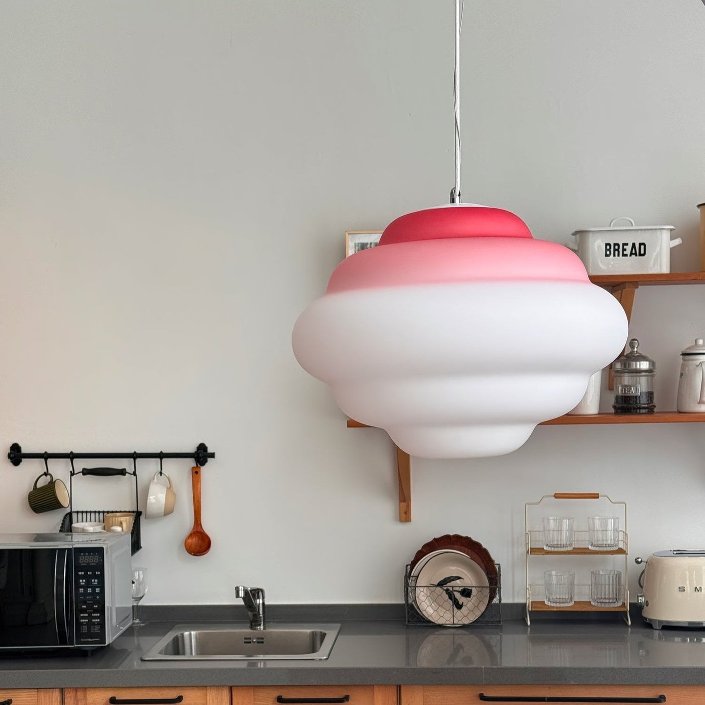 Gradient Cloudy – Unik Pendellampe i Blødt Skyinspireret Design til Stue og Spisestue
