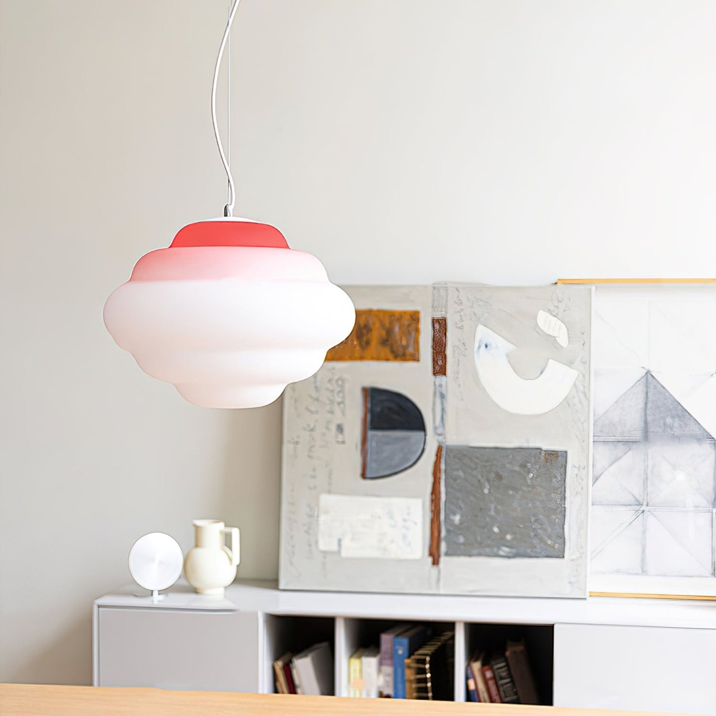 Gradient Cloudy – Unik Pendellampe i Blødt Skyinspireret Design til Stue og Spisestue
