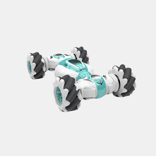 MotionRacer – Håndstyret Stuntbil | Terrængående 4×4 Bil med Flips & Lys