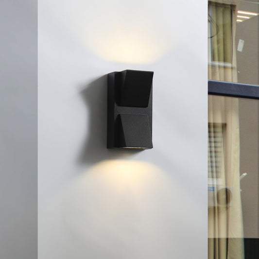 Elegant Focus 6W IP65 Udendørs Væglampe for Udendørs Belysning