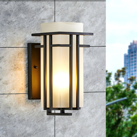 Linden Glow – Elegant Udendørs Væglampe til Facade, Terrasse og Havebelysning