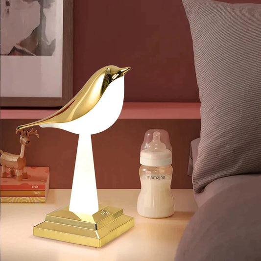 MissBird V2 – Unik Bordlampe i Moderne Design med Eksklusivt Fugl-Motiv