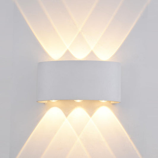 Eleganță și lumină cu Ortelo - Lampa de perete albă de 6W și 17cm