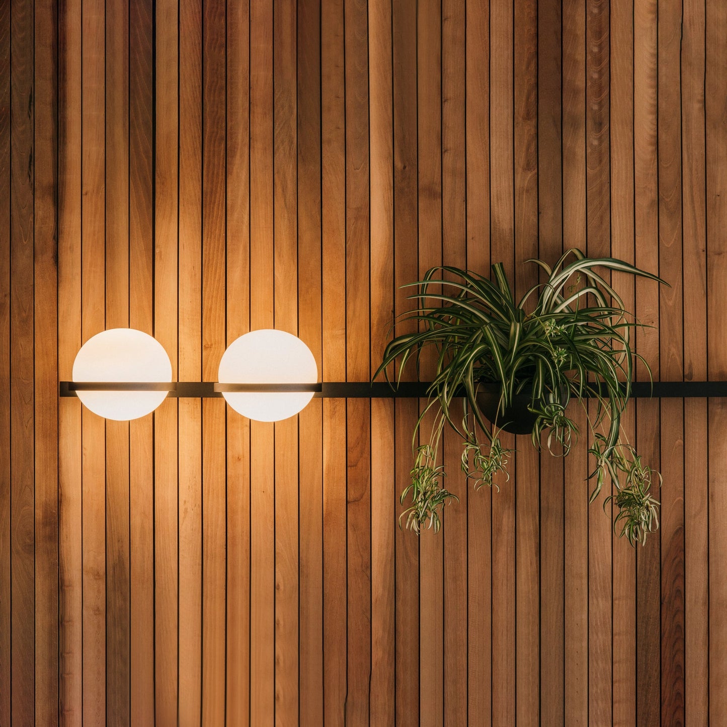 Solstice Glow – Elegant Udendørs Væglampe til Facade, Terrasse og Havebelysning