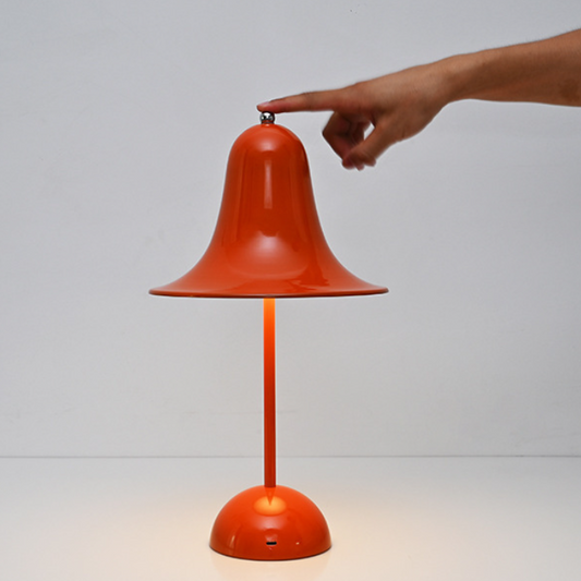 GlowSmith Aura – Trådløs LED‑bordlampe med tidløst design og lang batterilevetid