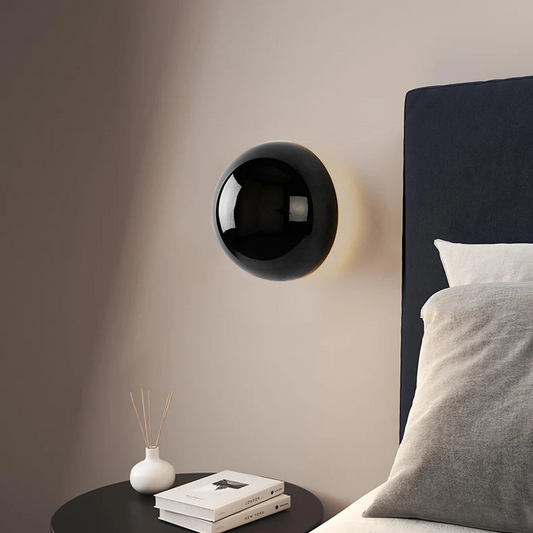BauhausMedieval Glow – Unik Væglampe i Kombination af Bauhaus og Middelalderligt Design til Karakterfuld Indretning