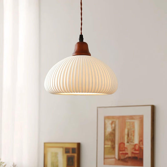 Sidra – Elegant Keramisk Pendellampe i Moderne Nordisk Design til Spisestue og Stue