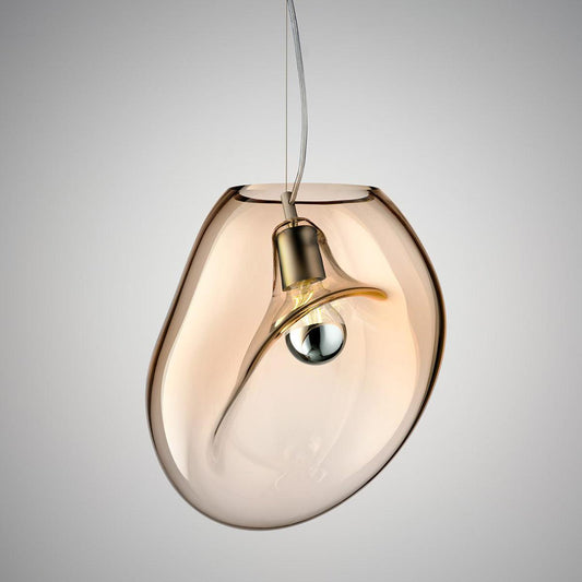 Suspenderet vanddråbe pendel lampe – Elegant moderne hængelampe til stue, køkken og spisestue