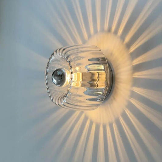 NordicBauhaus Glow – Elegant Væglampe i Skandinavisk Bauhaus-design til Moderne Indretning