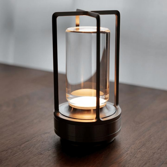 Klarako CrystalGlow – Elegant Krystallanterne til Stemningsfuld Belysning Inde og Ude