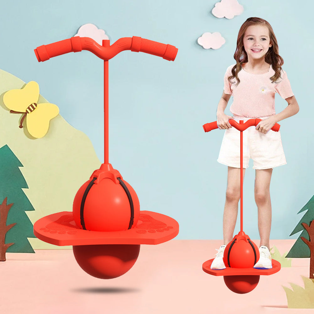 BounceBuddy - Sikker Balancerende Springstok til Børn