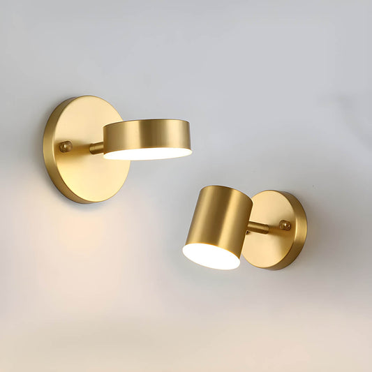 NordicCopper Glow – LED Væglamper i Elegant Kobberfinish til Moderne Skandinavisk Indretning