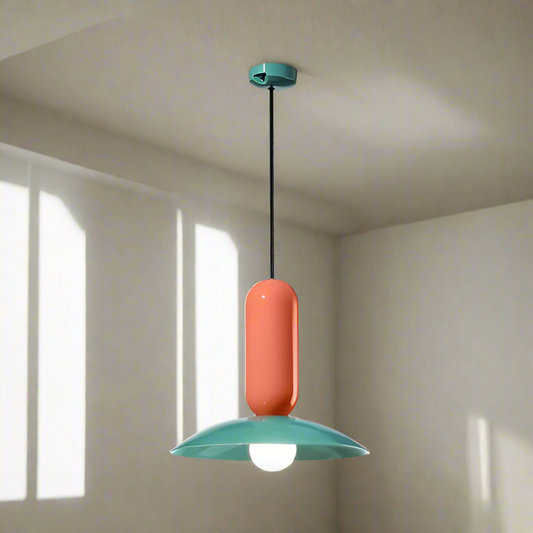 Macaron Pau – Moderne Pendellampe i Frisbee-Inspireret Design til Spisestue og Stue